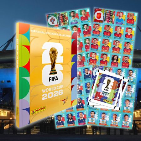 ÁLBUM Copa Mundial 2026 [ Panini ]: Álbum Completo A Pegar TAPA DURA GOLD [Ultimas Unidades]