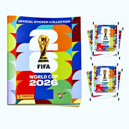 ÁLBUM Copa Mundial 2026 [ Panini ]: Album Tapa Blanda + 15 Sobres [DESPACHO INMEDIATO]