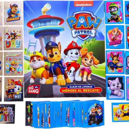 Paw Patrol, Heroes al Rescate: Álbum Completo A Pegar [ PREVENTA: Envios en Agosto ]
