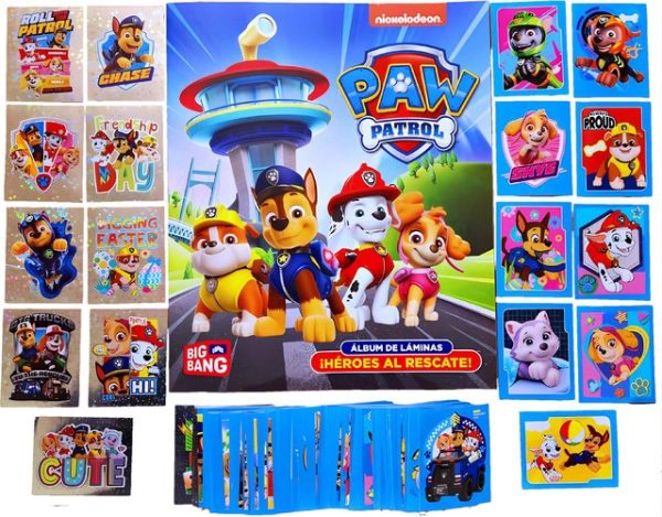 Paw Patrol, Heroes al Rescate: Álbum Completo A Pegar [ PREVENTA: Envios en Agosto ]