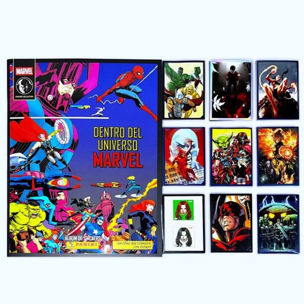 Marvel - Dentro del Universo Marvel: Álbum Completo A Pegar [ PARA IMPORTAR ]