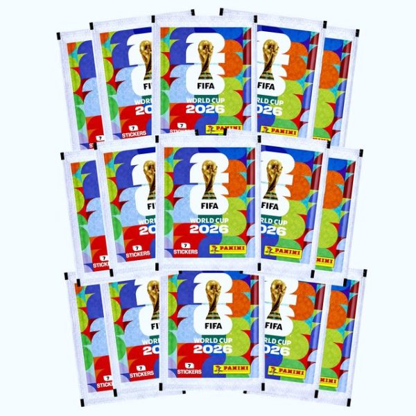 ÁLBUM Copa Mundial 2026 [ Panini ]: 25 Sobres [DESPACHO INMEDIATO]