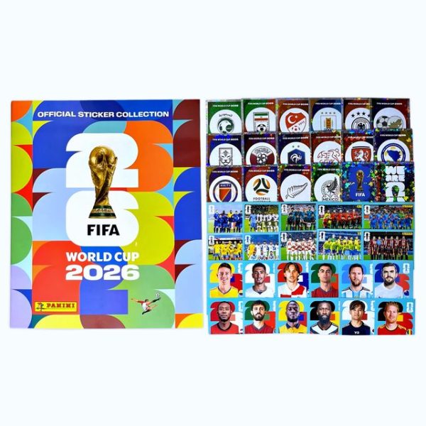 ÁLBUM Copa Mundial 2026 [ Panini ]: Álbum Completo A Pegar Tapa Blanda [Ultimas Unidades]