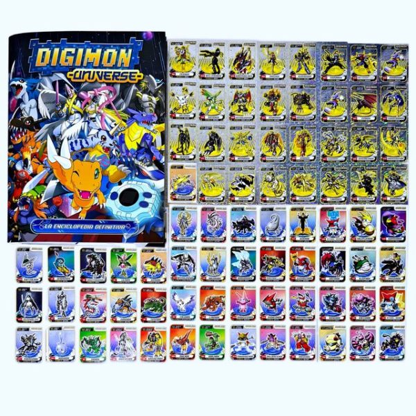 Digimon Universe [Enciclopedia]: Álbum Completo A Pegar