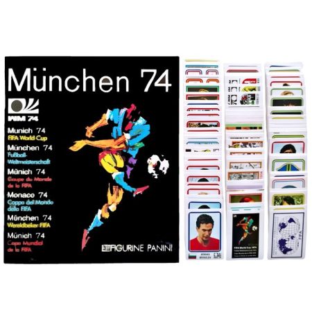 . 01 [PREVENTA] ÁLBUM Copa Mundial 74' Alemania: Álbum Completo A Pegar - PREVENTA: Envios fines de Septiembre