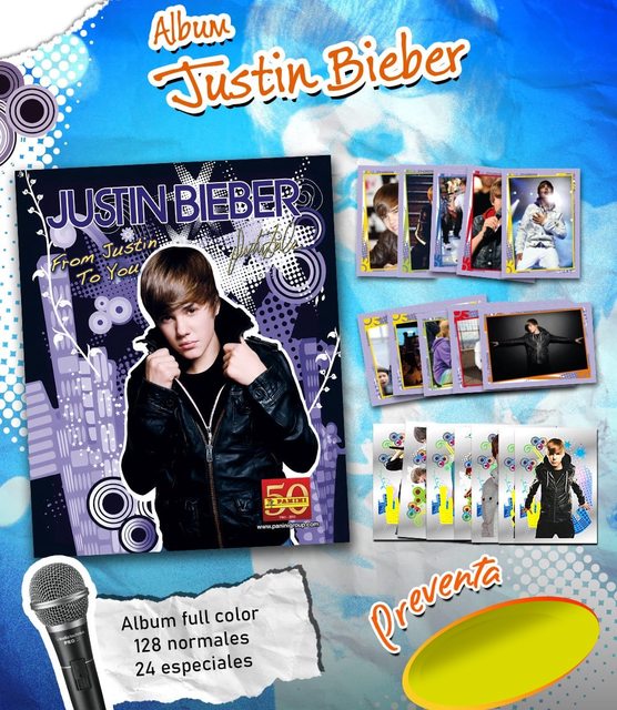 . 00 [PREVENTA] Justin Bieber From Justin to You: Álbum Completo A Pegar - PREVENTA: Envios fines de Septiembre