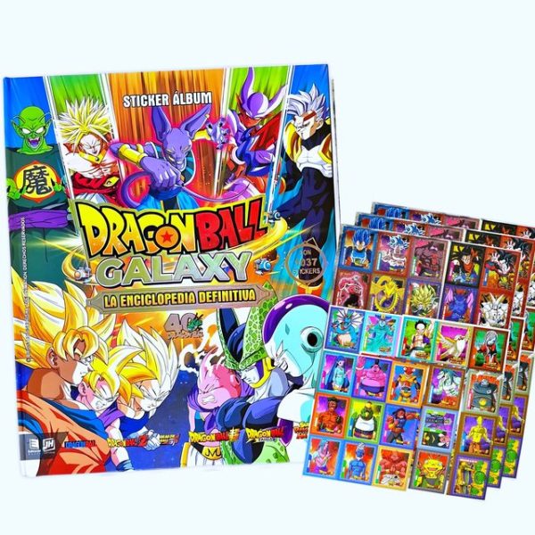 . 01 ÁLBUM Dragon Ball Galaxy [Encicloepdia TAPA DURA]: Álbum Completo A Pegar [Tapa Dura] [ DESPACHO INMEDIATO ]